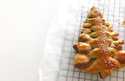 Christmas Tree Bread